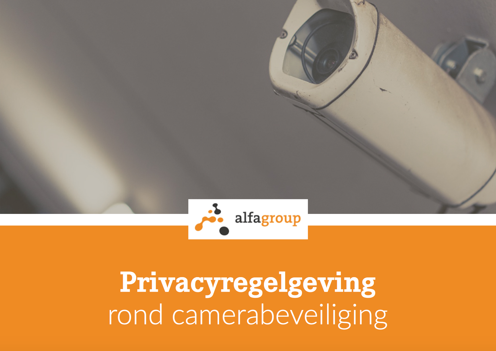 Preview e-book: Privacyregelgeving rond camerabeveiliging